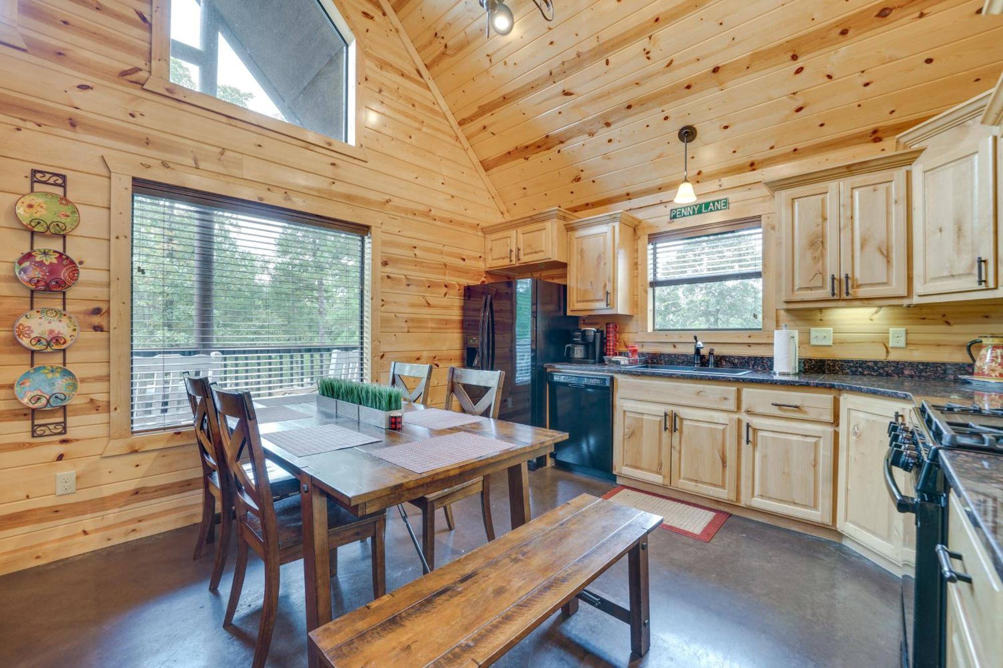 Penny Lane Lodge Broken Bow Cabin Less Than 6 Mi To Lake Buitenkant foto