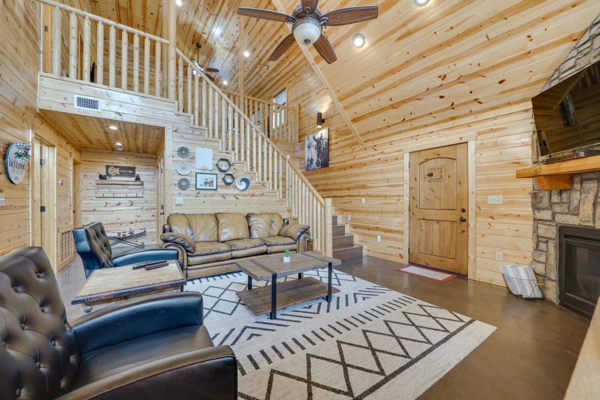 Penny Lane Lodge Broken Bow Cabin Less Than 6 Mi To Lake Buitenkant foto