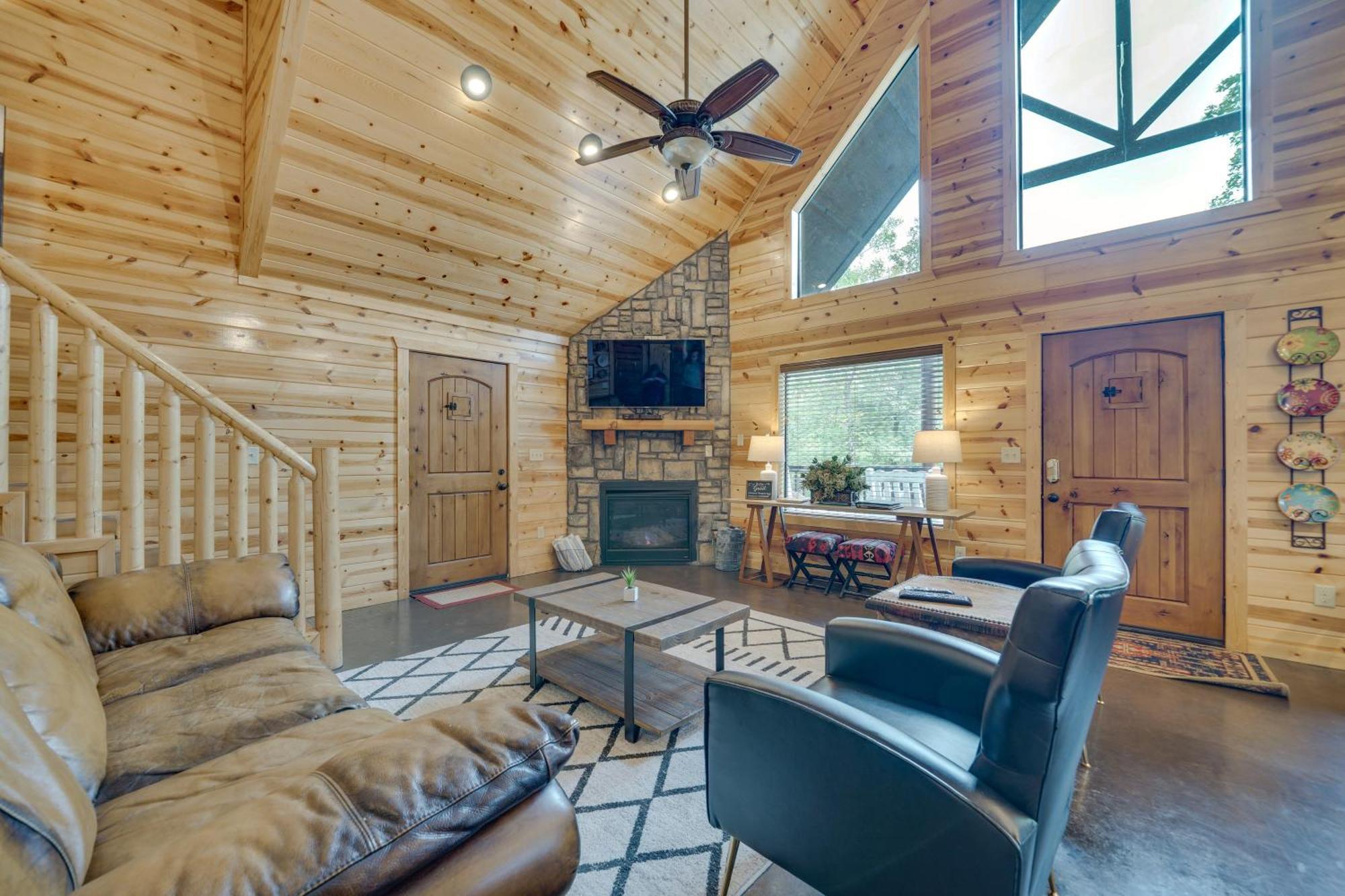 Penny Lane Lodge Broken Bow Cabin Less Than 6 Mi To Lake Buitenkant foto