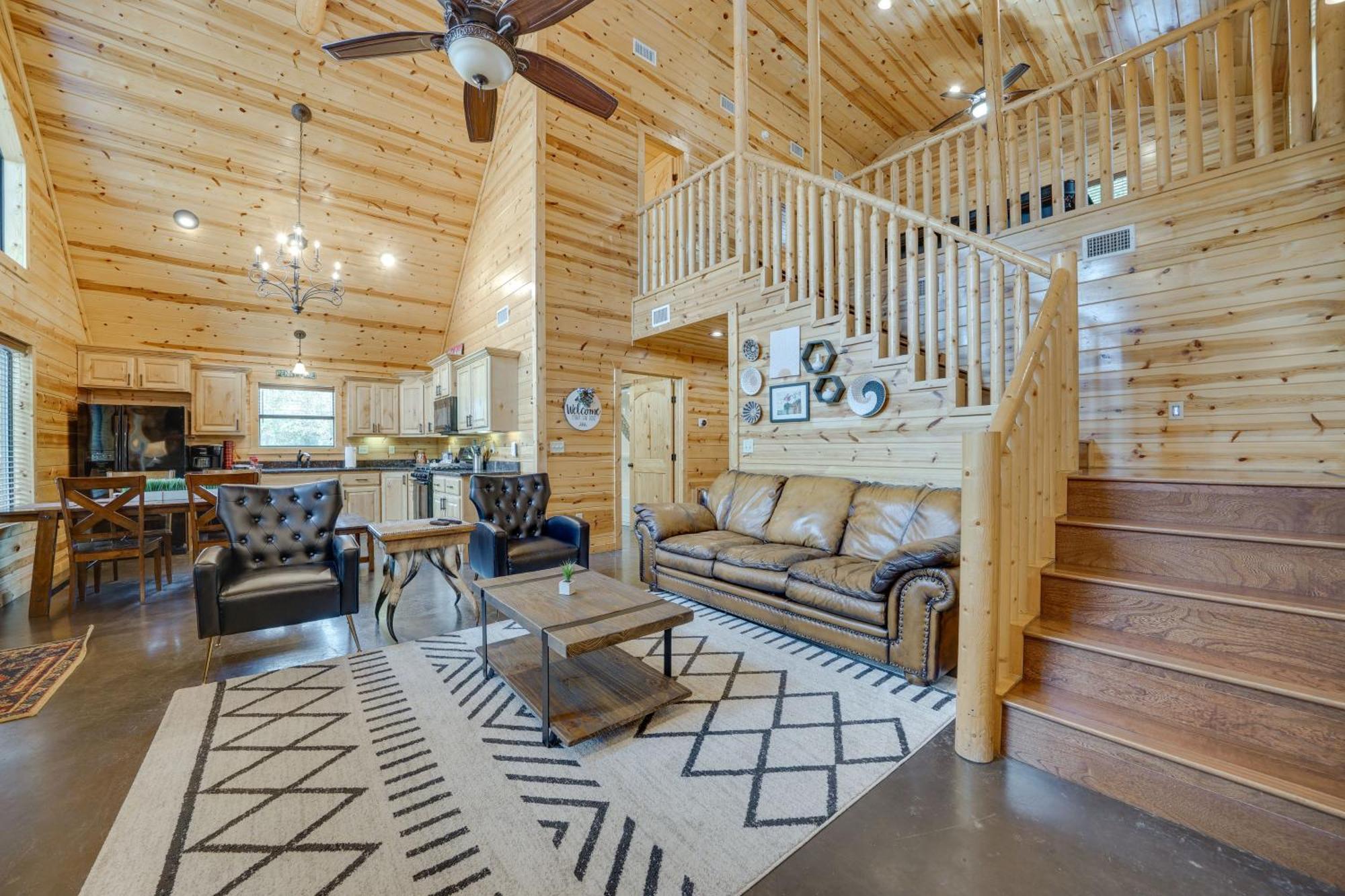 Penny Lane Lodge Broken Bow Cabin Less Than 6 Mi To Lake Buitenkant foto