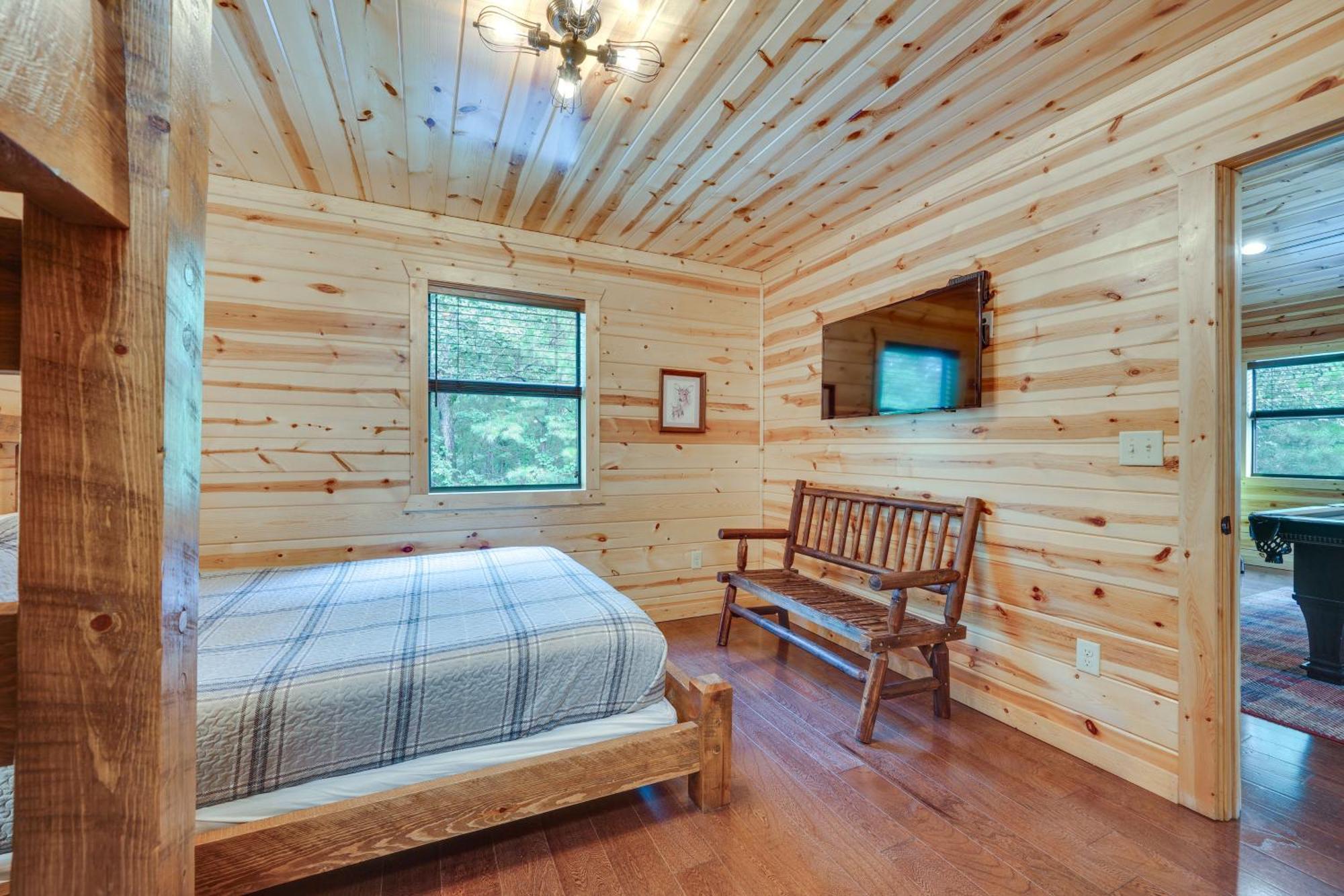 Penny Lane Lodge Broken Bow Cabin Less Than 6 Mi To Lake Buitenkant foto