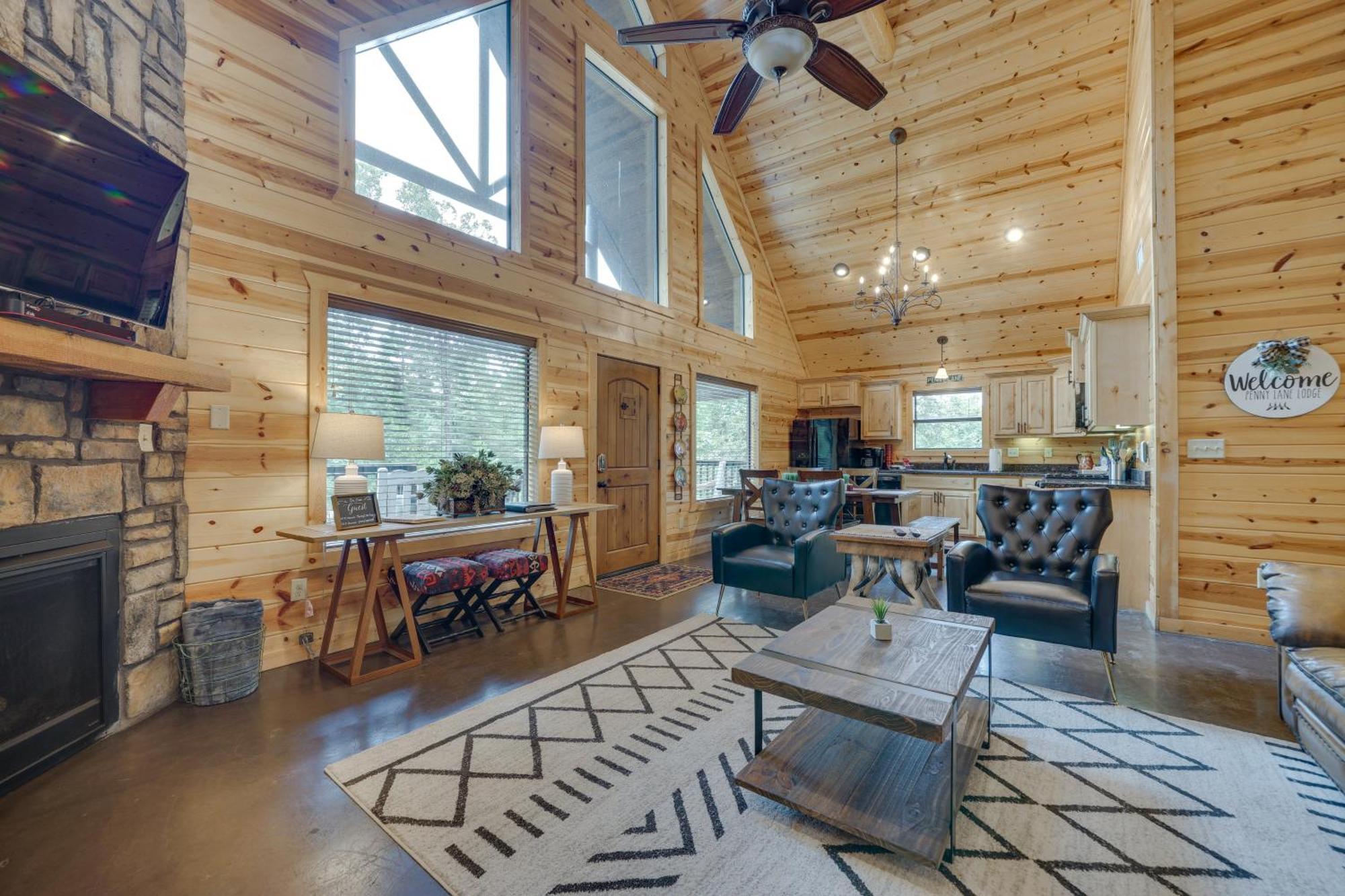 Penny Lane Lodge Broken Bow Cabin Less Than 6 Mi To Lake Buitenkant foto