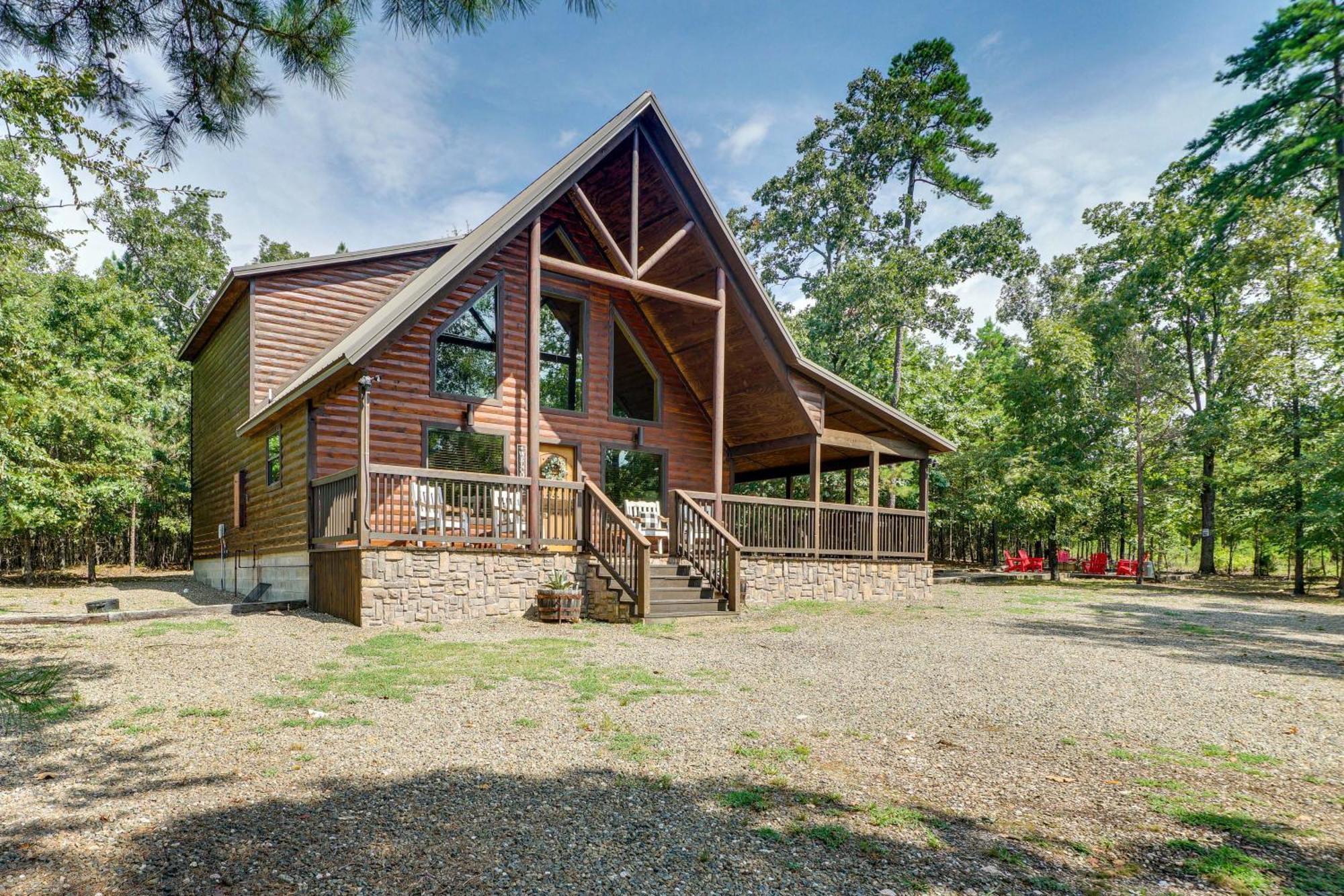 Penny Lane Lodge Broken Bow Cabin Less Than 6 Mi To Lake Buitenkant foto