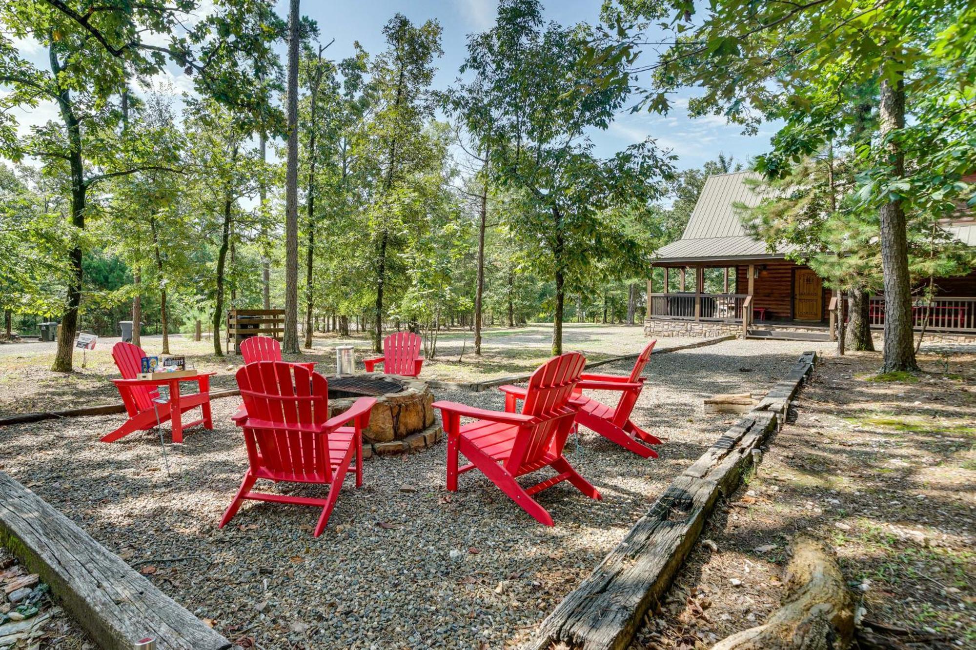 Penny Lane Lodge Broken Bow Cabin Less Than 6 Mi To Lake Buitenkant foto